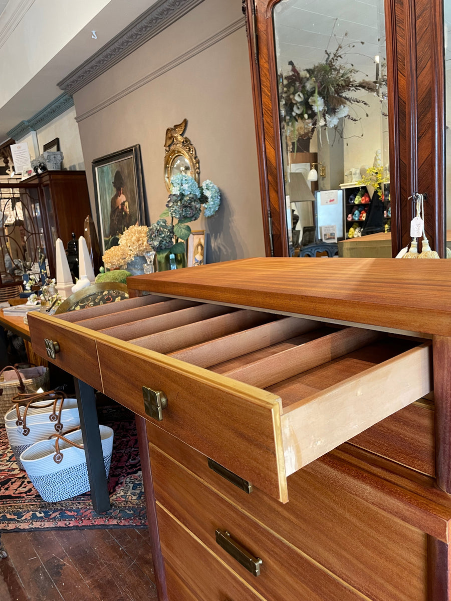 SOLD Gibbard Mid Century Modern 6 Drawer Chest Kathie Jordan Design