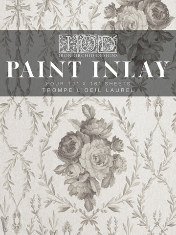 IOD Paint Inlay - Trompe L'oeil Laurel