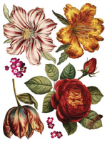 IOD Full Colour Transfer - Collage de Fleurs