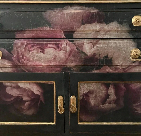 Decoupage Paper - Moody Florals