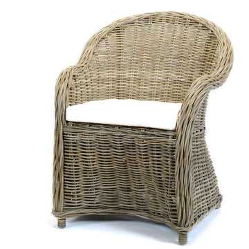 Steinbergen Natural Rattan Chair with Cushion