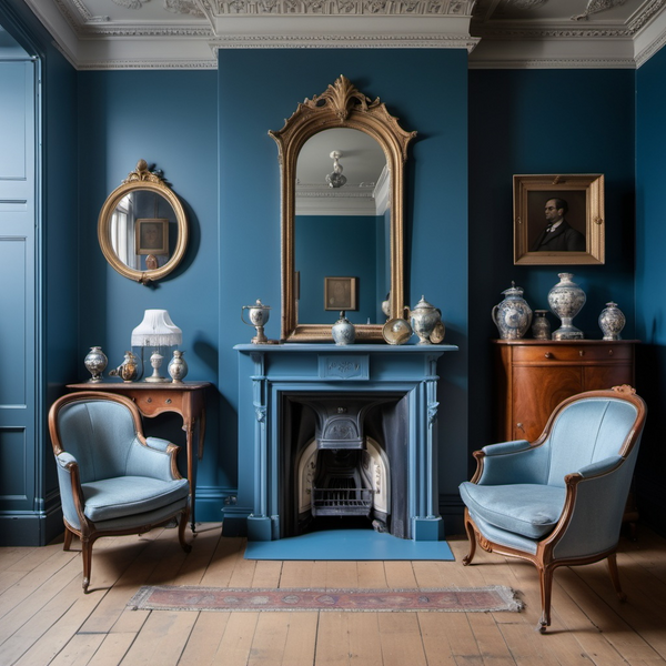 Farrow & Ball Paint - Belvedere Blue No. 215 - ARCHIVED