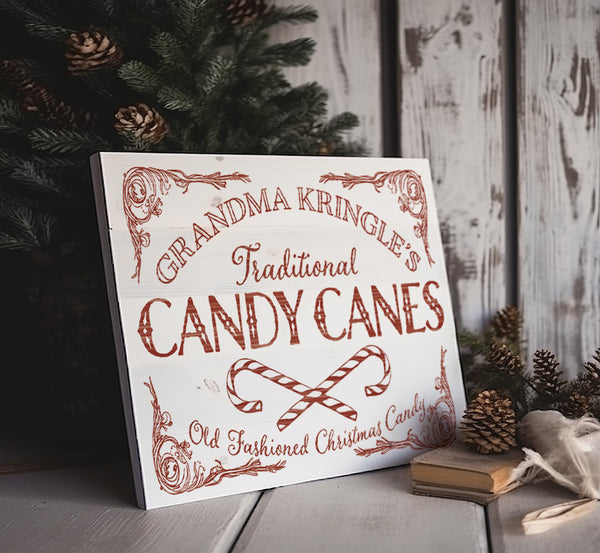 IOD Full Colour Transfer - Candy Cane Cottage