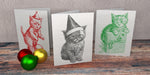 IOD Clear Stamps - Christmas Kitties