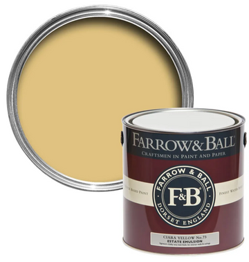 Farrow & Ball Paint - Ciara Yellow No. 73 - ARCHIVED