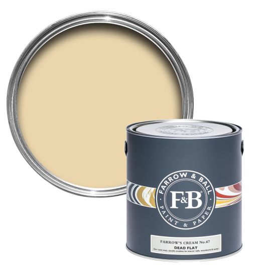 Farrow & Ball Paint - Farrow's Cream No. 67