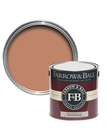 Farrow & Ball Paint - Folly Pink No. G14 - ARCHIVED