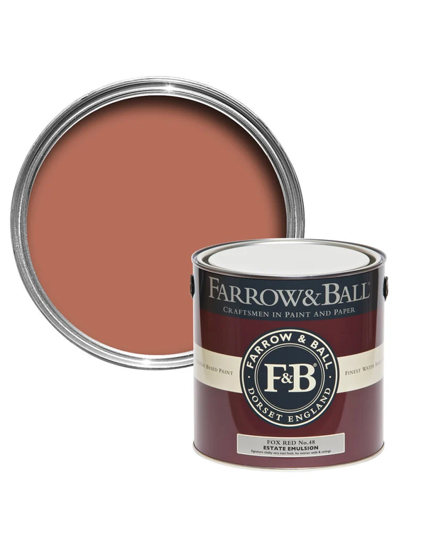 Farrow & Ball Paint - Fox Red No. 48 - ARCHIVED