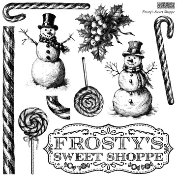 IOD Clear Stamps - Frosty's Sweet Shoppe