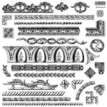IOD Clear Stamps - Adornment