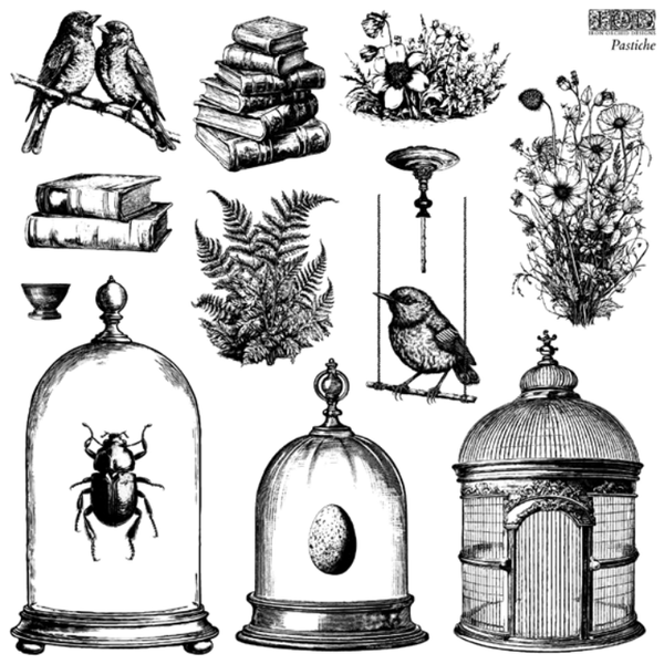IOD Clear Stamps - Pastiche