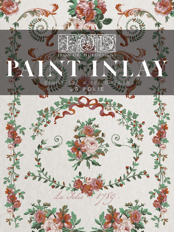 IOD Paint Inlay - La Folie