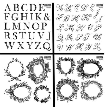 IOD Clear Stamps - Insignia