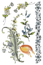 IOD Full Colour Transfer - Fairytale Florals