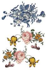 IOD Full Colour Transfer - Fairytale Florals