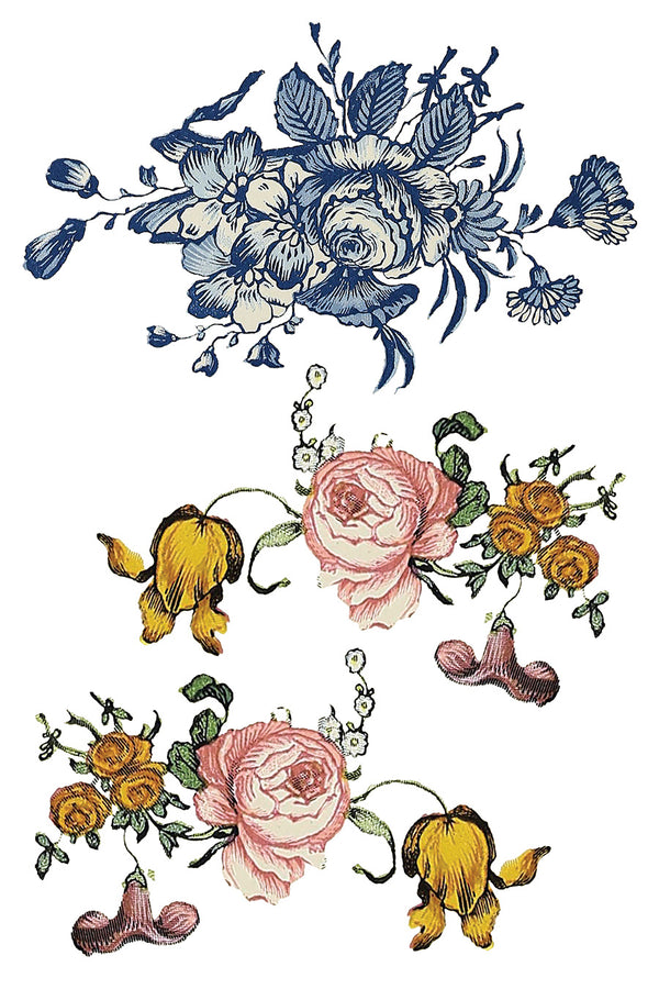 IOD Full Colour Transfer - Fairytale Florals