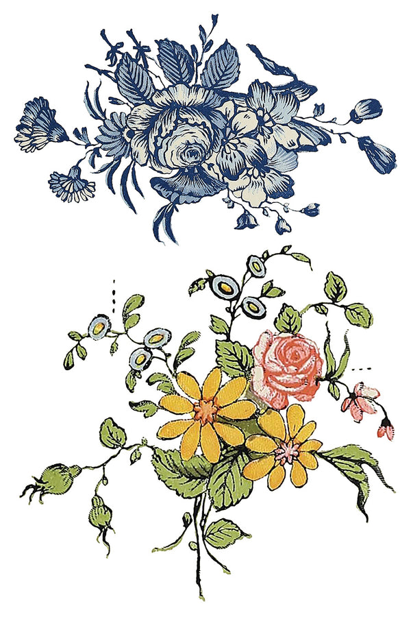 IOD Full Colour Transfer - Fairytale Florals