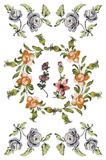 IOD Full Colour Transfer - Fairytale Florals