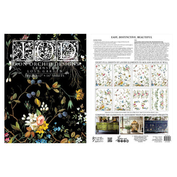 IOD Full Colour Transfer - Lost Garden