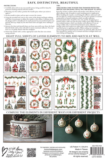 IOD Full Colour Transfer - Partridge Lane