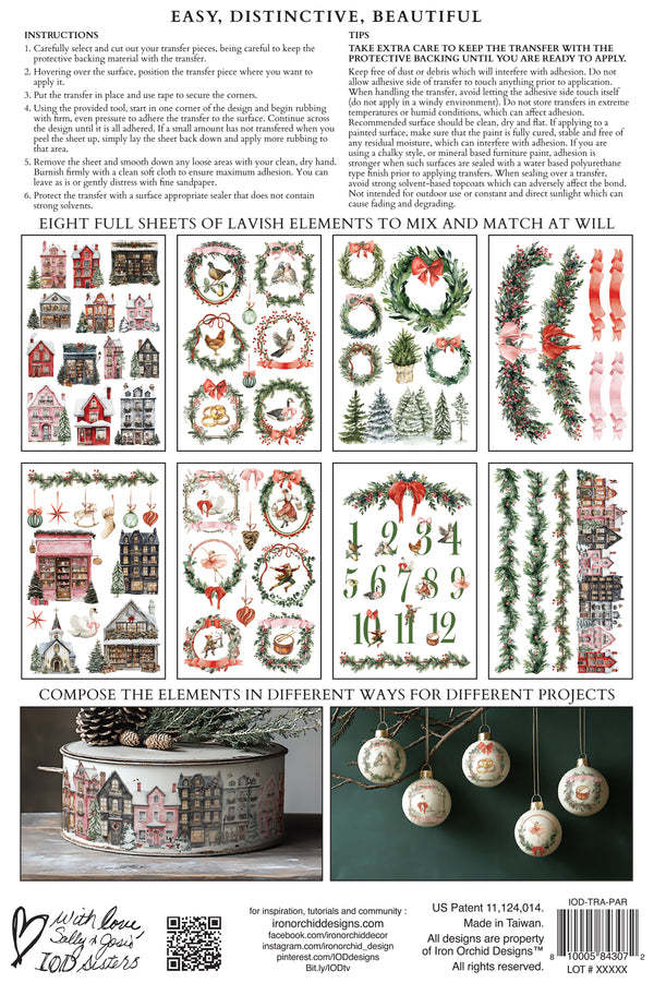 IOD Full Colour Transfer - Partridge Lane