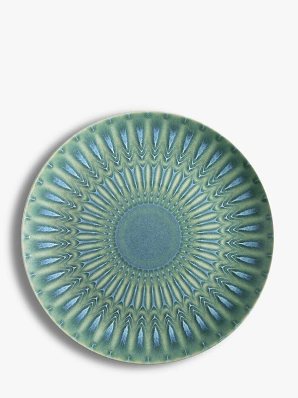 Kew Gardens Living Jewels Green Charger Plate