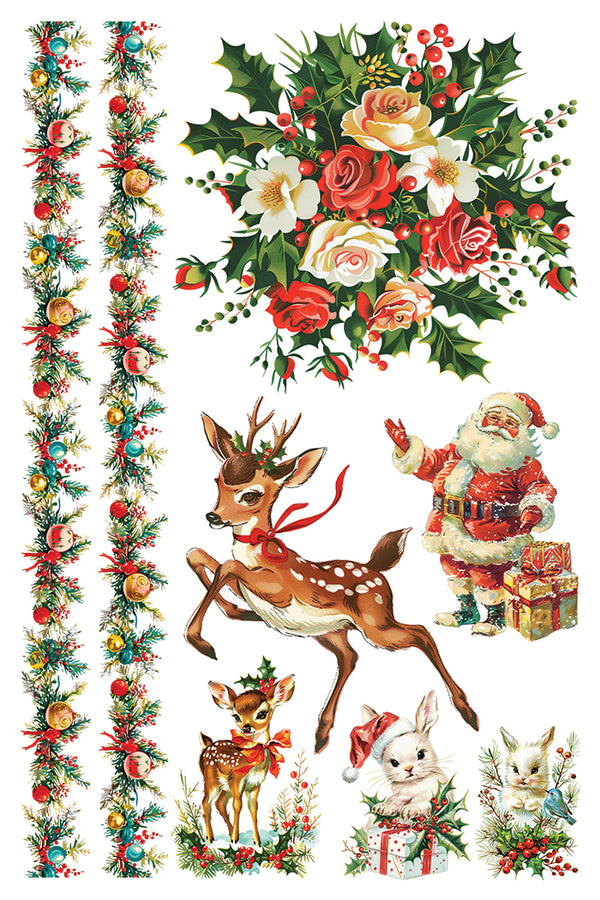 IOD Full Colour Transfer - Kitschy Christmas