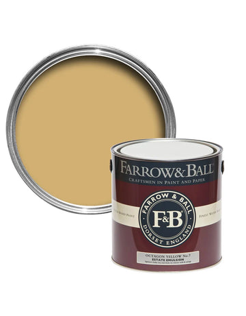 Farrow & Ball Paint - Octagon Yellow No. 7 - ARCHIVED