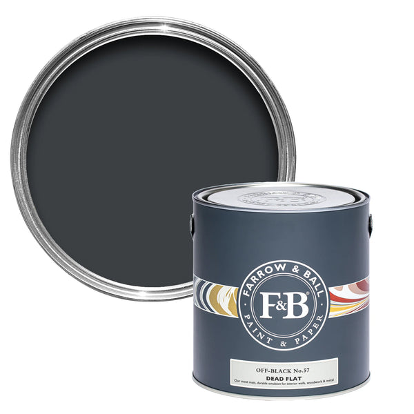 Farrow & Ball Paint - Off-Black No. 57