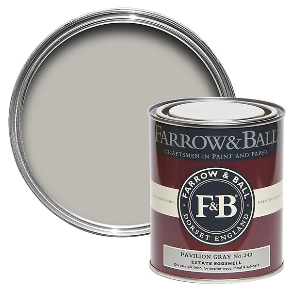 Farrow & Ball Paint - Pavilion Gray No. 242