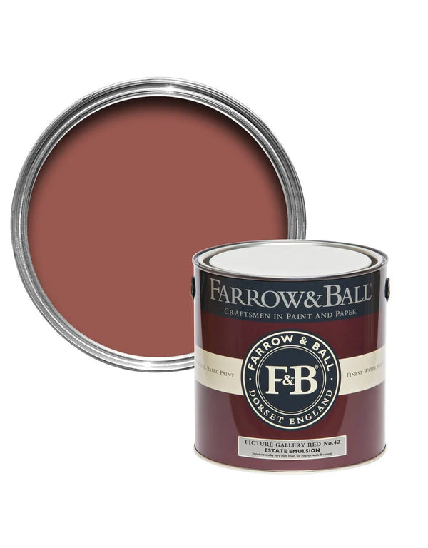 Farrow & Ball Paint - Picture Gallery Red No. 42