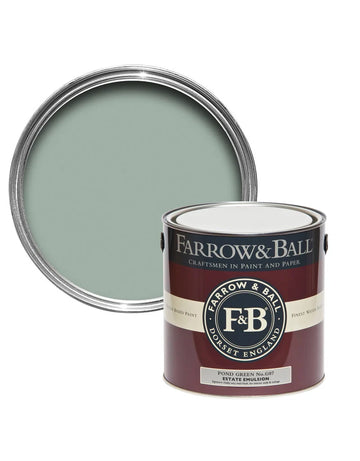 Farrow & Ball Paint - Pond Green No. G7 - ARCHIVED