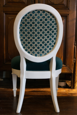 Custom Upholstered & Painted Occasional Chair