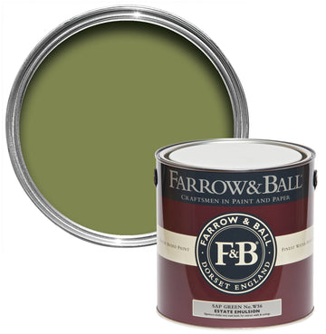 Farrow & Ball Paint - Sap Green No. W56 - ARCHIVED