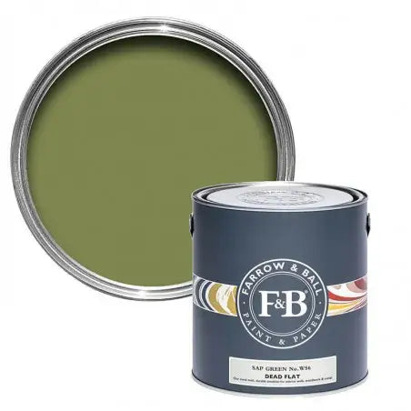 Farrow & Ball Paint - Sap Green No. W56 - ARCHIVED