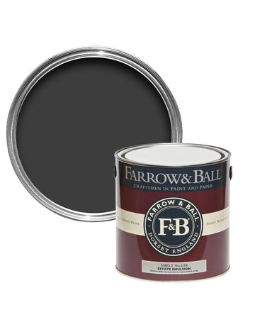 Farrow & Ball Paint - Smelt Black No.G18 - ARCHIVED