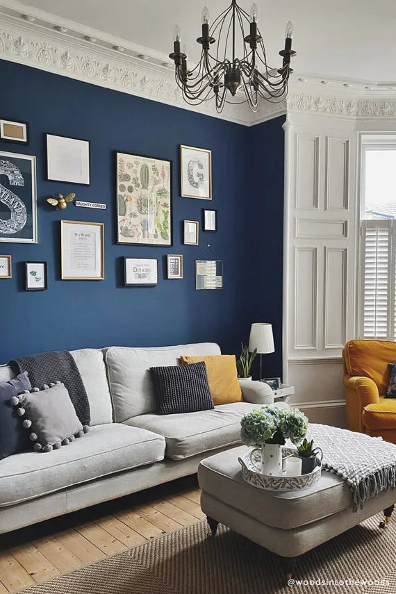 Farrow & Ball Paint - Stiffkey Blue No. 281