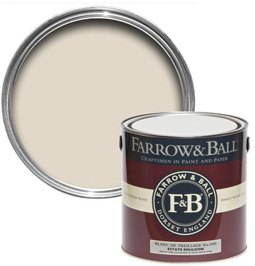 Farrow & Ball Paint - Blanc de Treillage No. G1 - ARCHIVED