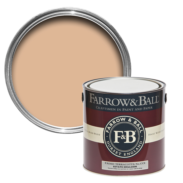 Farrow & Ball Paint - Faded Terracotta No. CC8 - ARCHIVED