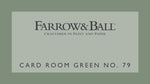 Farrow & Ball Paint - Card Room Green No. 79