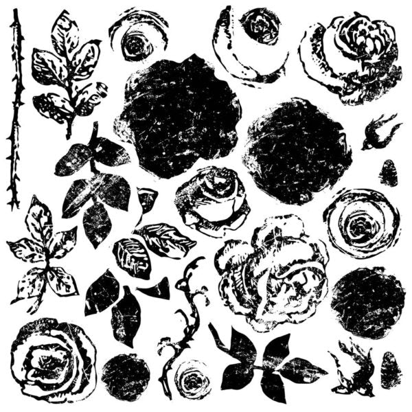 IOD Clear Stamps - Painterly Roses