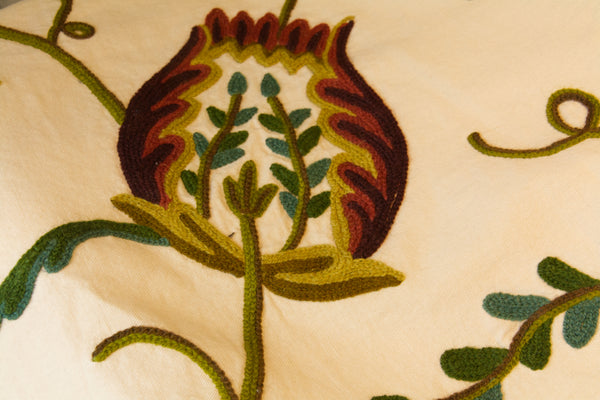 Cayenne Crewel Embroidery