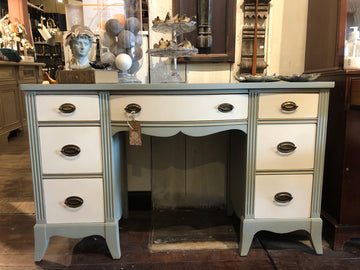 SOLD - Classic Hand Painted Writing Desk