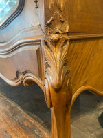 SOLD - Louis XV French Armoire - Walnut Light Stain