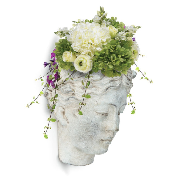 Goddess Head - Wall Planter