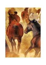 Decoupage Paper - Herd of Horses