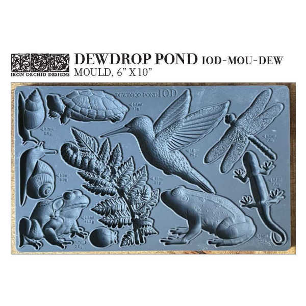 IOD Mould - Dewdrop Pond