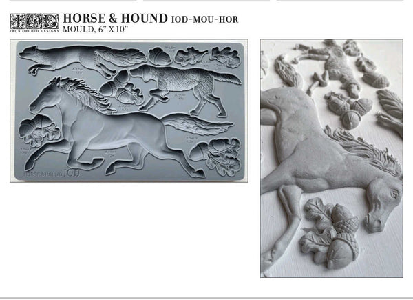 IOD Mould - Horse & Hound