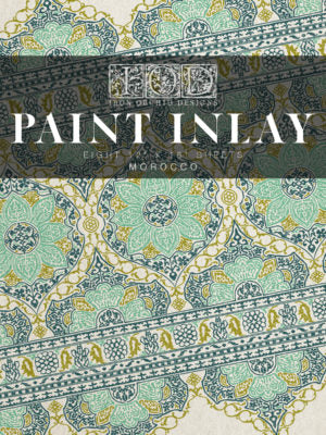 IOD Paint Inlay - Morocco