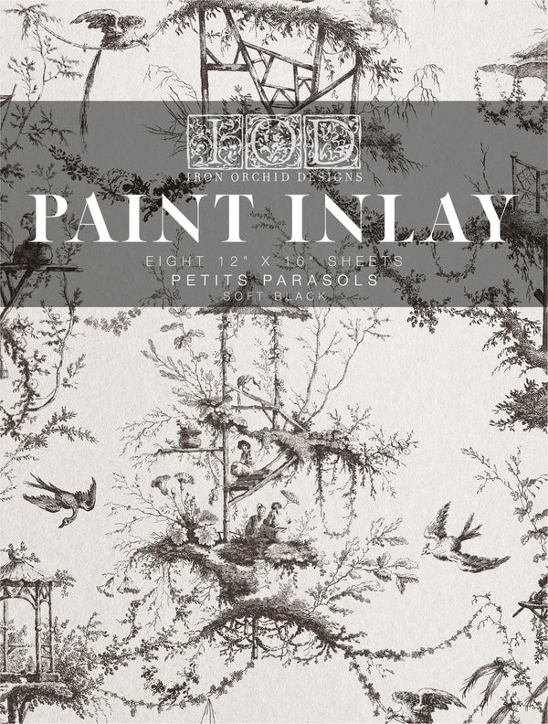 IOD Paint Inlay - Petits Parasols